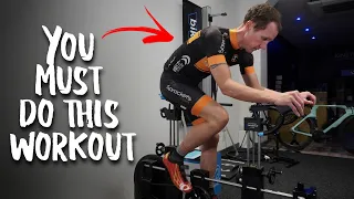 The BEST cycling workout for BASE training.