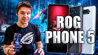 ОБЗОР ASUS ROG PHONE 5 ● ЛУЧШИЙ ИГРОВОЙ СМАРТФОН С МОЩНОСТЬЮ НОУТБУКА