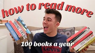 HOW TO READ MORE!! how i read 100 books a year 📚