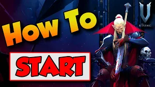 V Rising How To Start 🧛‍♂️ V Rising Beginner's Tips