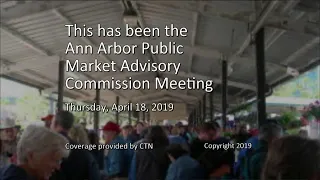 Market Advisory Commission 4-18-19