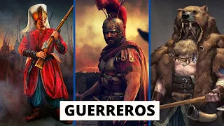 LOS GUERREROS MÁS LETALES de la HISTORIA: Samurái, Berserkers, Tercios, Pretorianos y mas.