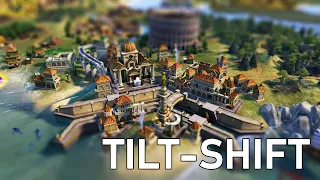 Unreal Engine 5 - Tilt Shift Effect Using Post Process Materials