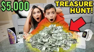 $5,000 TREASURE HUNT IN OUR MANSION! **WINNER TAKES ALL** | The Royalty Family