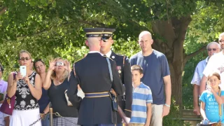 Best Video of the Changing of the Guard at Tomb of the Unknowns, Arlington Cemetery