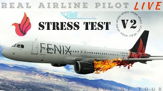 *Fenix V2 STRESS TEST* | Max Crosswind | REAL Airbus Captain | #fenix  #msfs2020  #a320