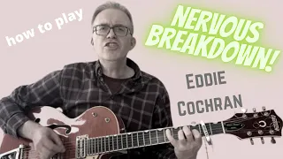 NERVOUS BREAKDOWN - EDDIE COCHRAN TAB - GUITAR LESSON