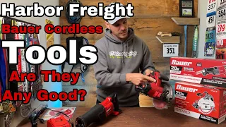 Harbor Freight Bauer 20v Saws: Will They Make Builds Easier?