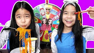 Big VS Small Spoon Food Challenge 스푼 챌린지 | Tran Twins