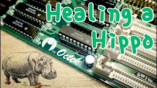 Let's repair one of the best 486 mainboard - Octek Hippo 15