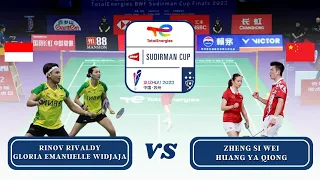 Rinov Rivaldy/Gloria Emanuelle Widjaja vs Zheng  Si Wei/Huang Ya Qiong | Badminton Sudirman Cup 2023