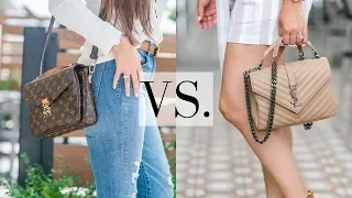 LV POCHETTE METIS VS. YSL COLLEGE - 5 Minute Friday *New Series* | LuxMommy