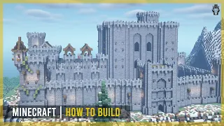 Minecraft How to Build a Huge Castle (Tutorial)