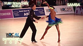 Yury Simachev & Adele - Samba | WDC Professional Latin Assen 2022