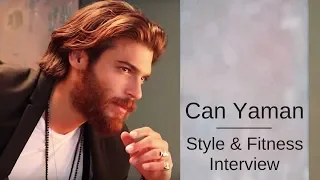 Can Yaman Interview ❖Personal Style & Work Out Philosophy ❖ English subtitles