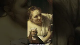 Rembrandt - The Master Of Light And Shadow #shorts  #shortvideo   #art  #painting   #artists