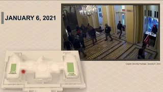 Surveillance Video Shows Breach of U.S. Capitol