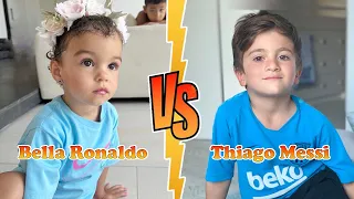 Thiago Messi VS Bella Esmerelda Ronaldo (CR7's Daughter) Transformation ★ From Baby To 2024