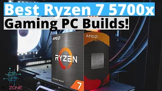 THE BEST RYZEN 7 5700x GAMING PC BUILDS IN 2024! (TOP 3)