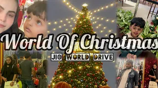 World Of Christmas🎄| Jio World Drive✨| Best Place To Visit In Christmas 2023 🤩| Northern Vibe🥳