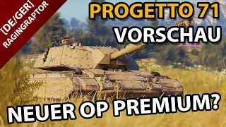 Progetto 71 Vorschau - Neuer OP Premium? - Italienischer Schwerer Panzer