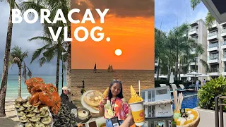 Boracay vlog 2023 🌊  What I eat in bora, Hennan Resort, Sunny side cafe