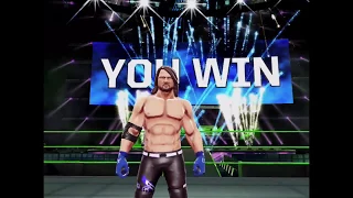 WWE Mayhem - Aj Styles Special Moves (EARLY GAMEPLAY!)