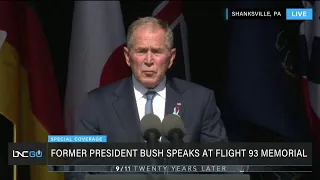 Former President George W. Bush Speaks at Flight 93 Memorial