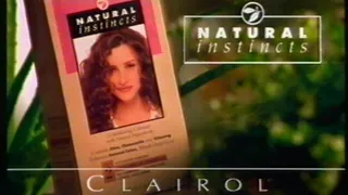 Clairol Natural Instincts advert - Broadcast 15th May 1996 ITV (UK)