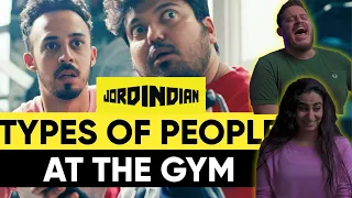 Types Of People At The Gym JORDINDIAN Reaction By ARABS | Desi Arab Reactions