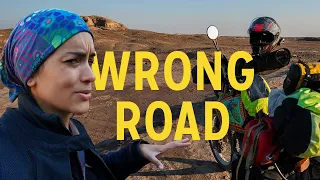 I took the wrong road to Uruk, IRAQ | Solo female motorcycle travel in Iraq | S01 E05