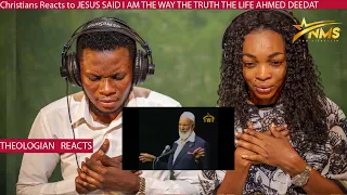 Christians Reacts to JESUS SAID I AM THE WAY THE TRUTH THE LIFE AHMED DEEDAT