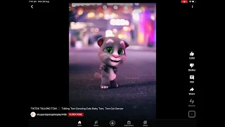 Talking Tom Dancing cute baby Tom