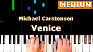 Venice - Michael Carstensen - Piano Tutorial Easy