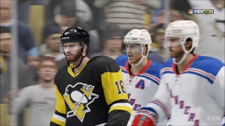 NHL 17 - New York Rangers vs Pittsburgh Penguins | Gameplay (HD) [1080p60FPS]