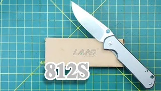 LAND 812S TITANIUM S35VN, This IS a LEGIT piece, and worth every penny!! #knifereview