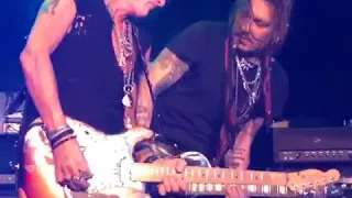 Joe Perry and Johnny Depp at the Roxy - Come Together