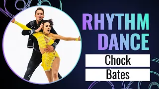 CHOCK / BATES (USA) | Ice Dance Rhythm Dance | Grand Prix Espoo 2023 | #GPFigure