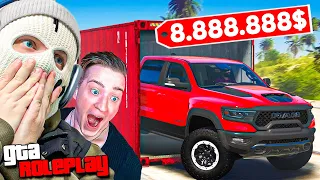 ОТКРЫЛ СВОЙ ПЕРВЫЙ КОНТЕЙНЕР ЗА 8.888.888$ И ВЫБИЛ ЭТО..... (GTA 5 RP SUNRISE)