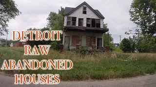 Detroit Raw Abandoned Houses & Blocks (Police Scanner)