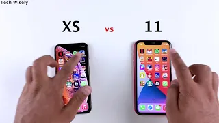 iPhone XS vs iPhone 11 in 2021 Speed Test