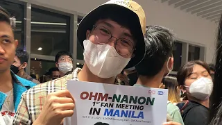 OhmNanon Fan Meeting in Manila 2023 - RONANS as TEAM LABAS 💚❤️💙🤟 #ohmnanon #ohmnanonfmmanila2023