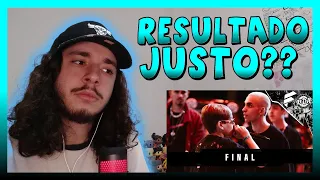 NOVENTA, KANT e SALVADOR x TAVIN, BMO e THIAGO | BDA 3 ANOS | GRANDE FINAL | REACT BAUEB