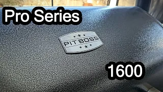 I Got This Pit Boss Pro Series 1600. Now What?