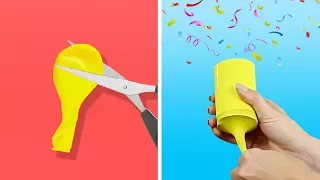 17 IDEAS FOR THE BEST PARTY EVER || DIY PARTY POPPERS