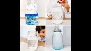 3 Weather in a Jar Science Experiments For Kids