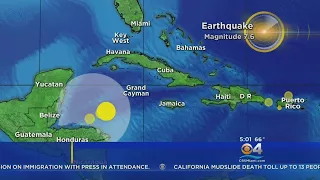 Magnitude 7.6 Earthquake In Caribbean Sea