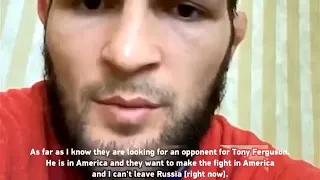 ‪No... not again not for the 5th time ‬ ‪I’m going to cry...‬ ‪Khabib vs Tony is cursed, 5th time tr
