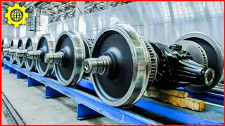 Amazing & satisfying Train Wheel Production Process in 2021 by tech 2050