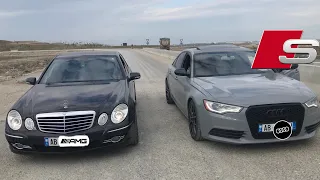 Mercedes w211 vs Audi A6 S-line